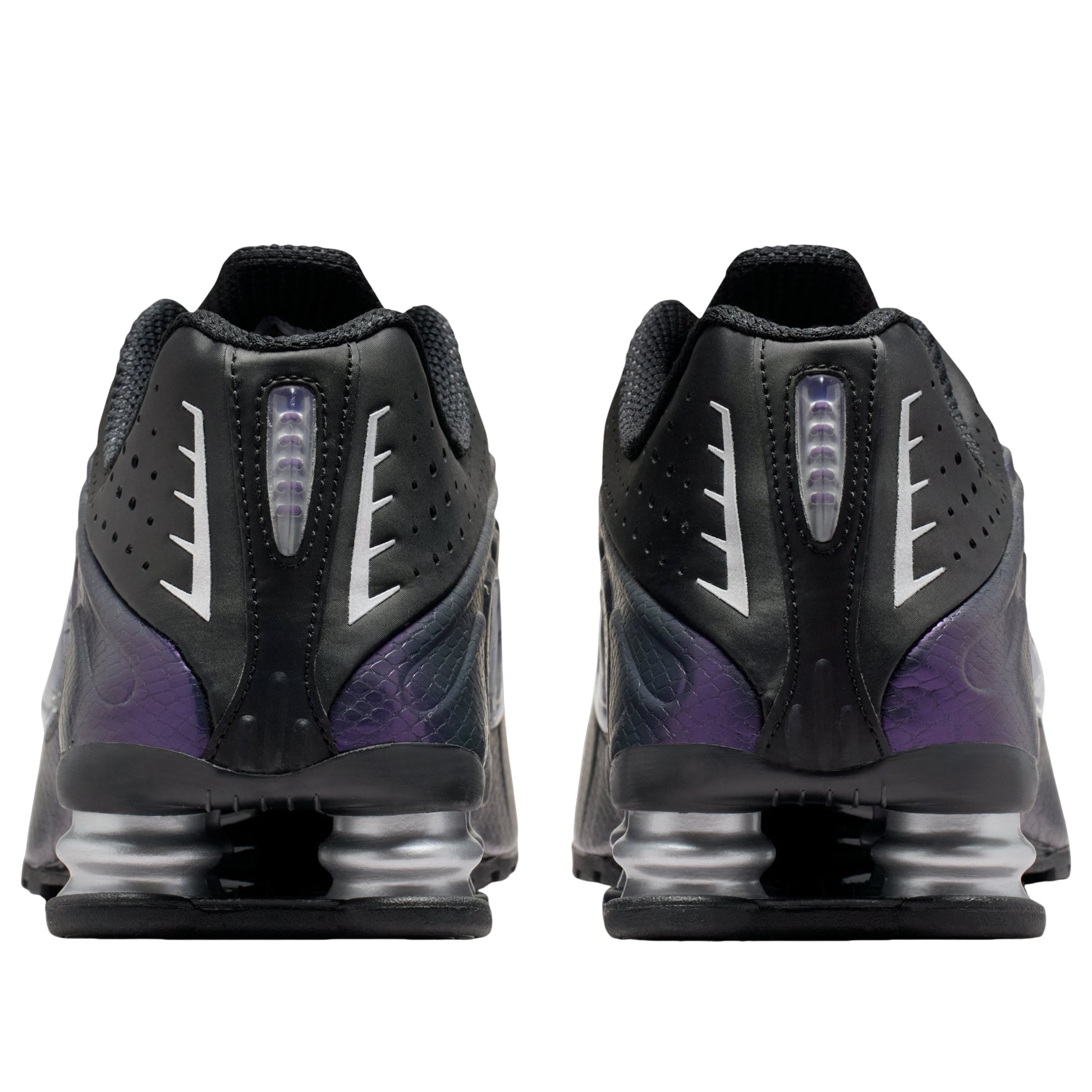 Nike Shox R4 'Black Metallic Silver Purple Dynasty' IO4546-002