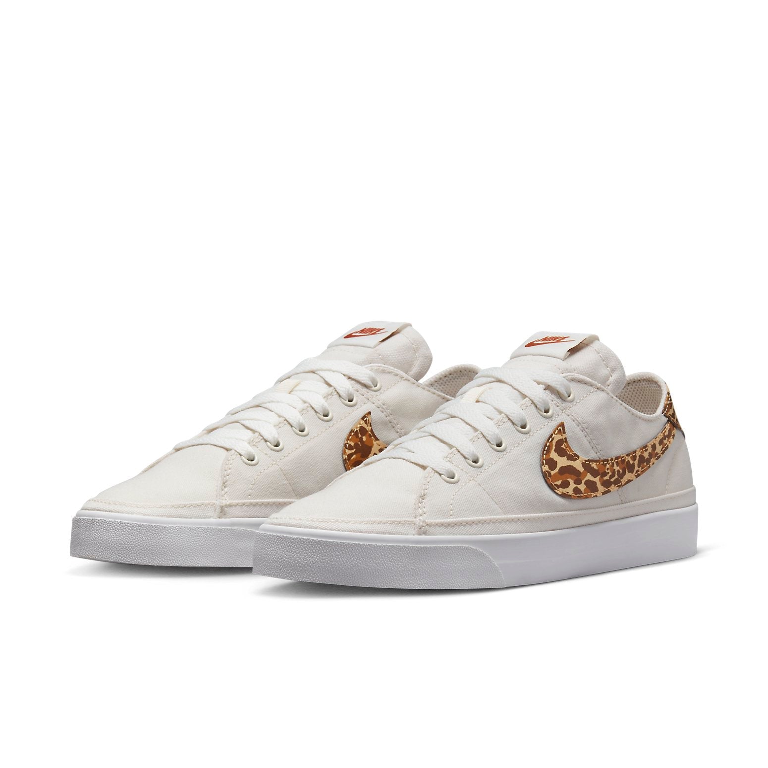 (WMNS) Nike Court Legacy Canvas 'Leopard' DV7008-001