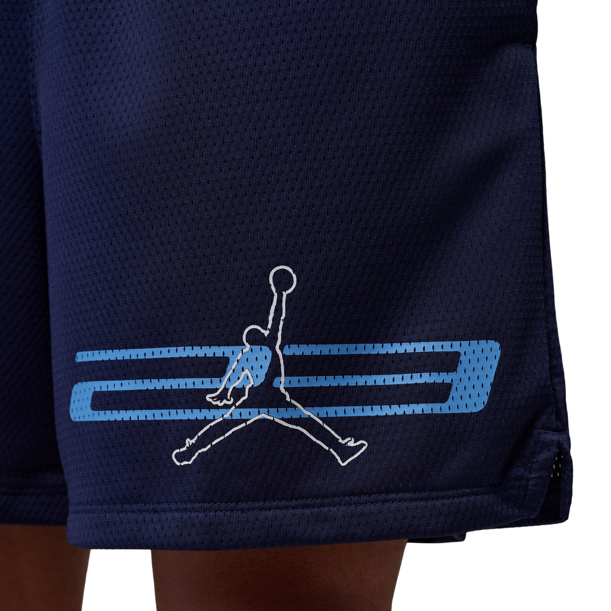 Jordan Dri-FIT Mesh Graphic Shorts 'Midnight Navy' IF0872-410