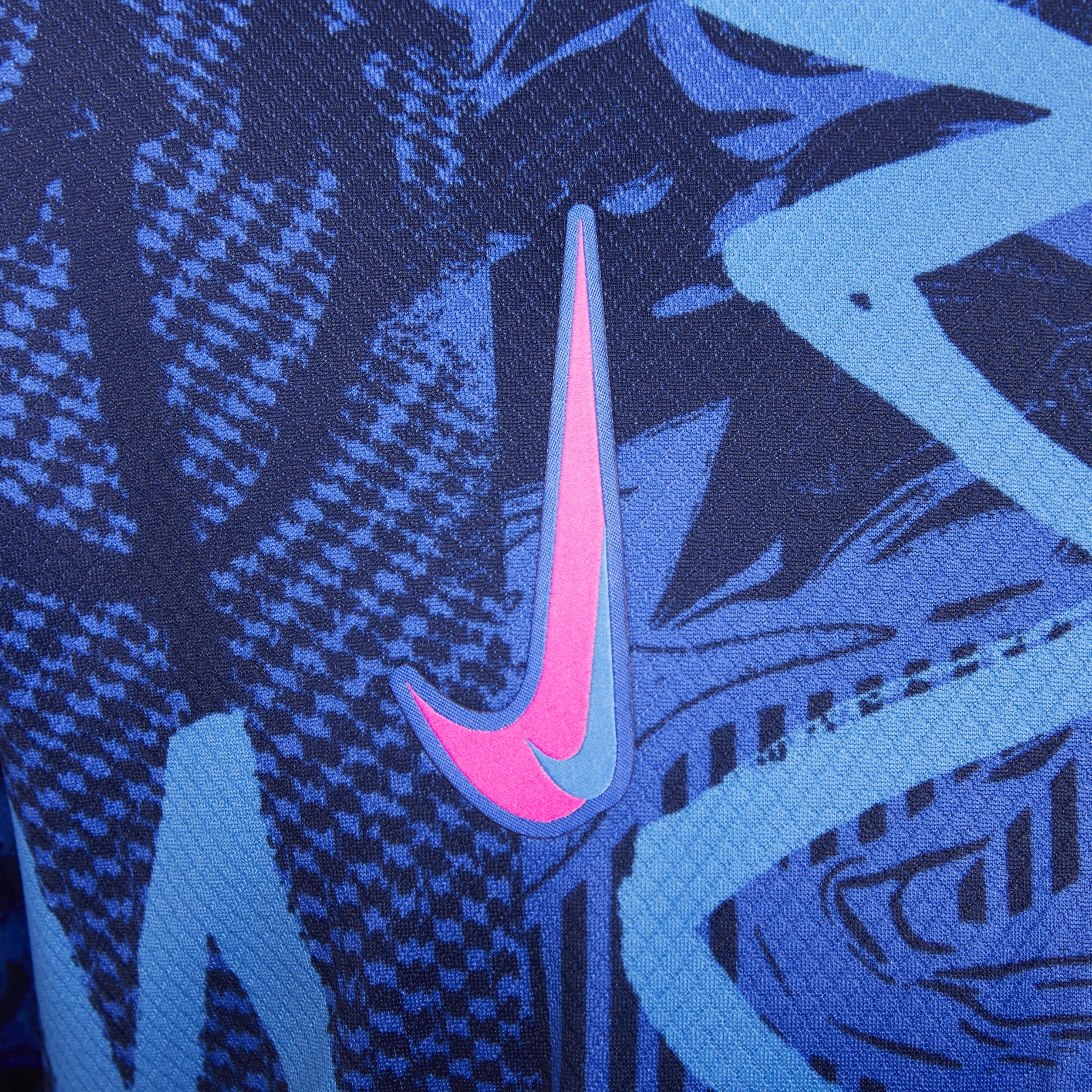 Nike Dri-FIT Atletico Madrid 2024/25 Stadium Third Football Replica Jesrey 'Blue Pink' FQ2021-493