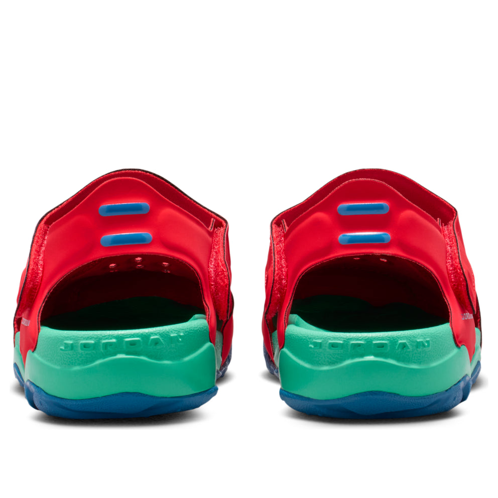 (PS) Jordan OTDR Sandals 'University Red Kinetic Green' HV8552-603