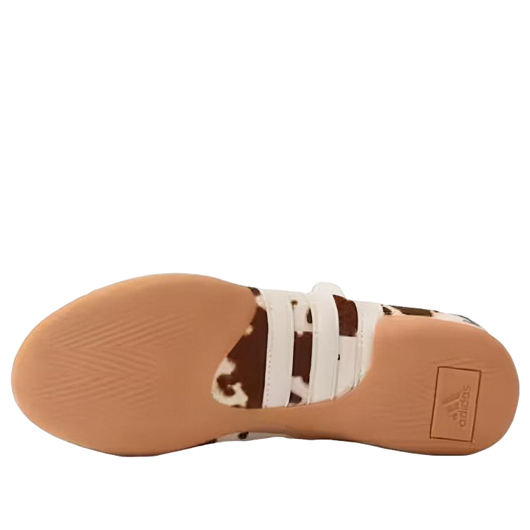 (WMNS) adidas Tarkwondo Mei Cow Print Ballerina Shoes 'Aurora Coffee Cloud White Gum' KJ0229