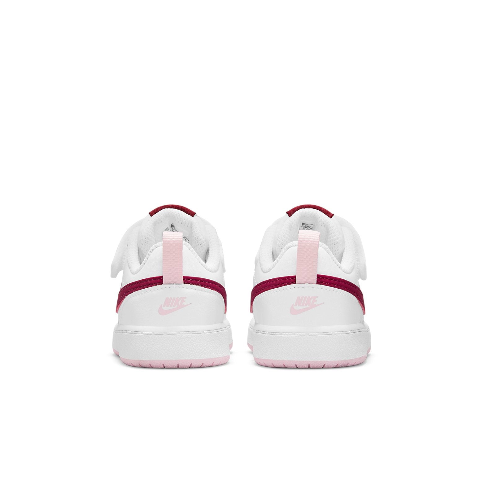 (TD) Nike Court Borough Low 2 Low-Top Sneakers White/Red BQ5453-120