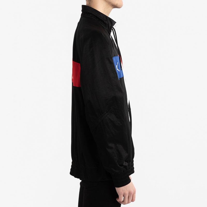 Pre-Owned Air Jordan x Paris Saint-Germain Suit Jacket 'Black/Game Royal/University Red' BQ8369-011