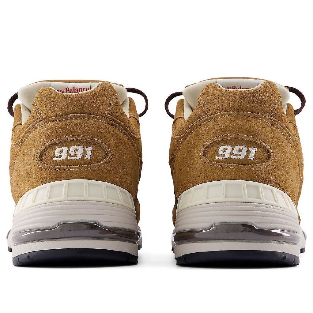 New Balance 991V1 Luxe Suede Made In UK 'Dijon Castle Wall' M991CM1