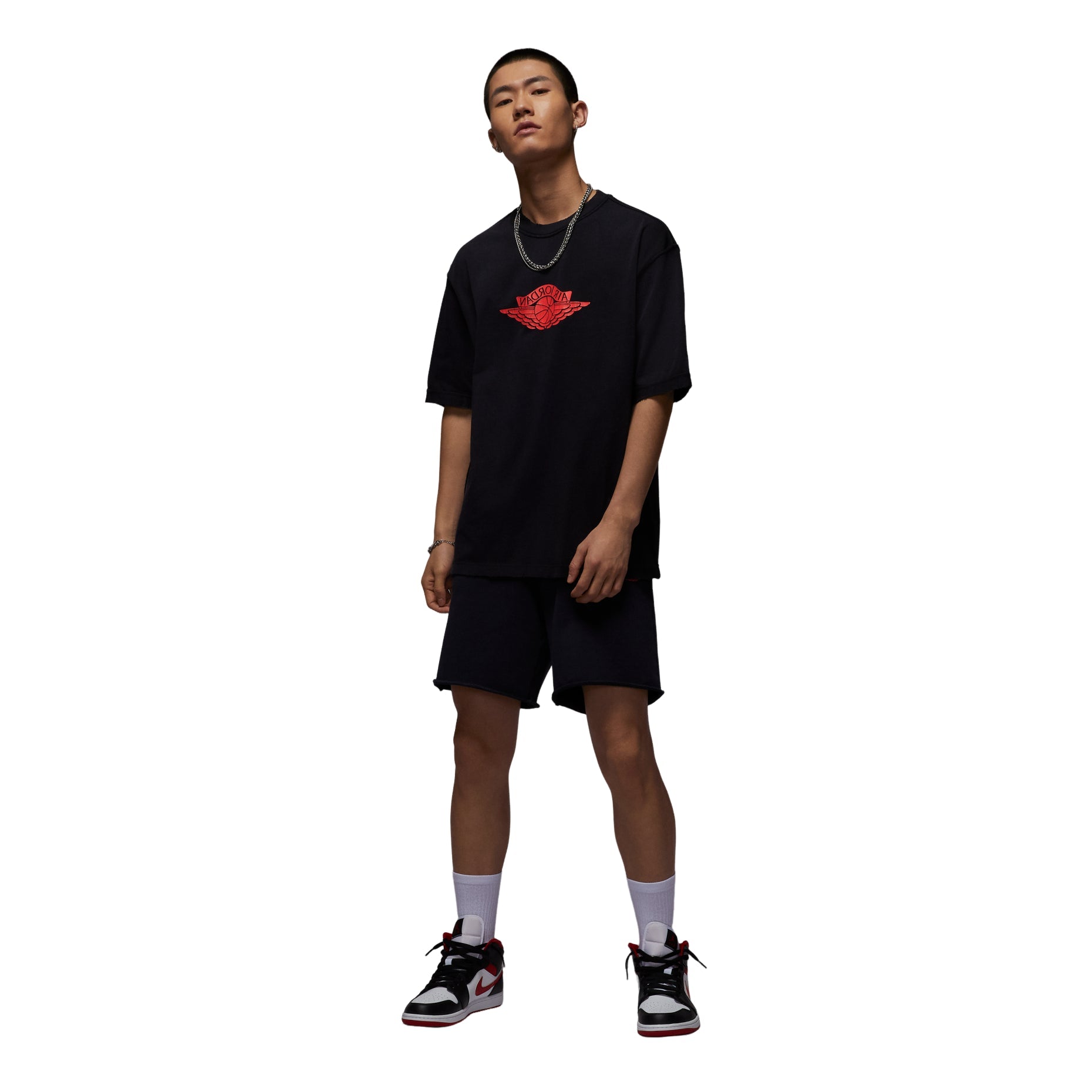 Jordan Rare Air Wings Logo 'Black Red' IB3131-010