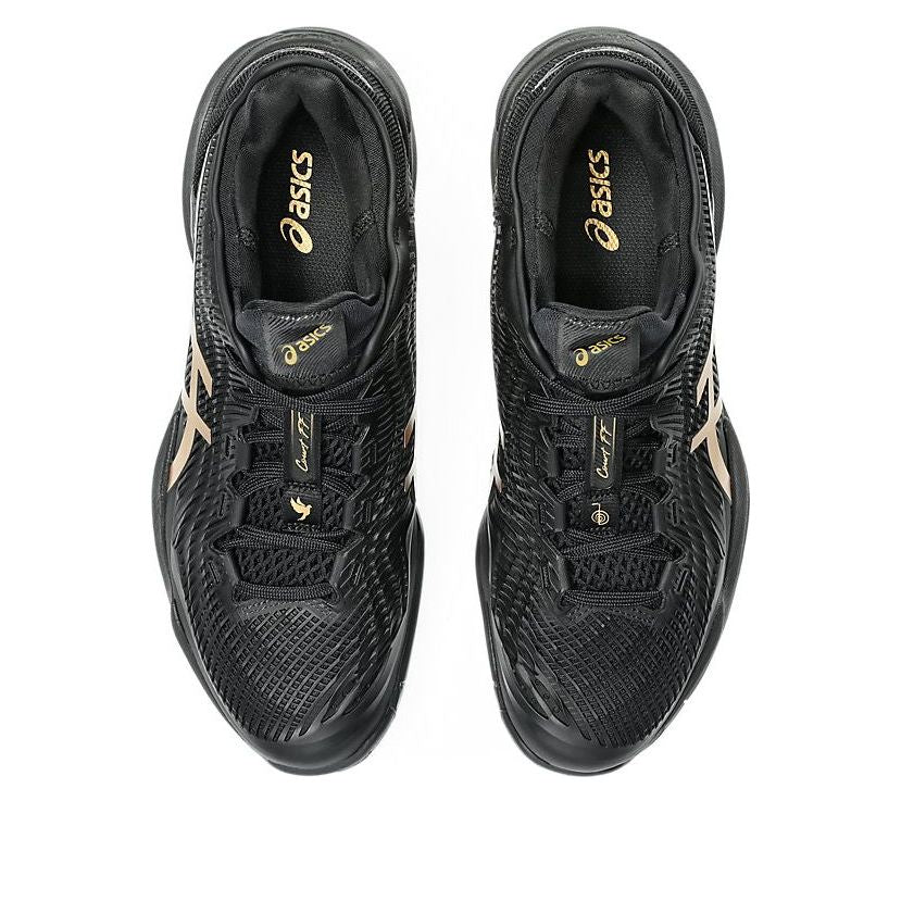 ASICS Court FF 3 Novak Night Energy 'Black Prism Gold' 1041A527-960