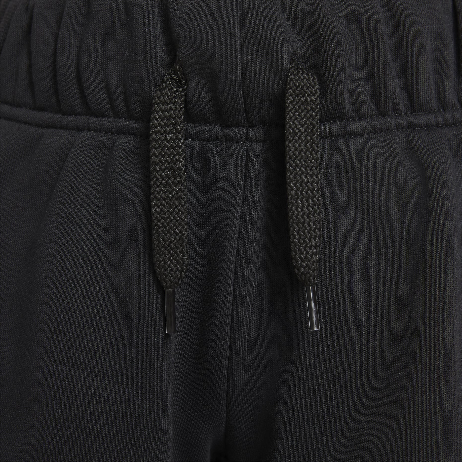 (GS) Nike Logo Printing Drawstring Lacing Sports Shorts Girls Black DA1405-010