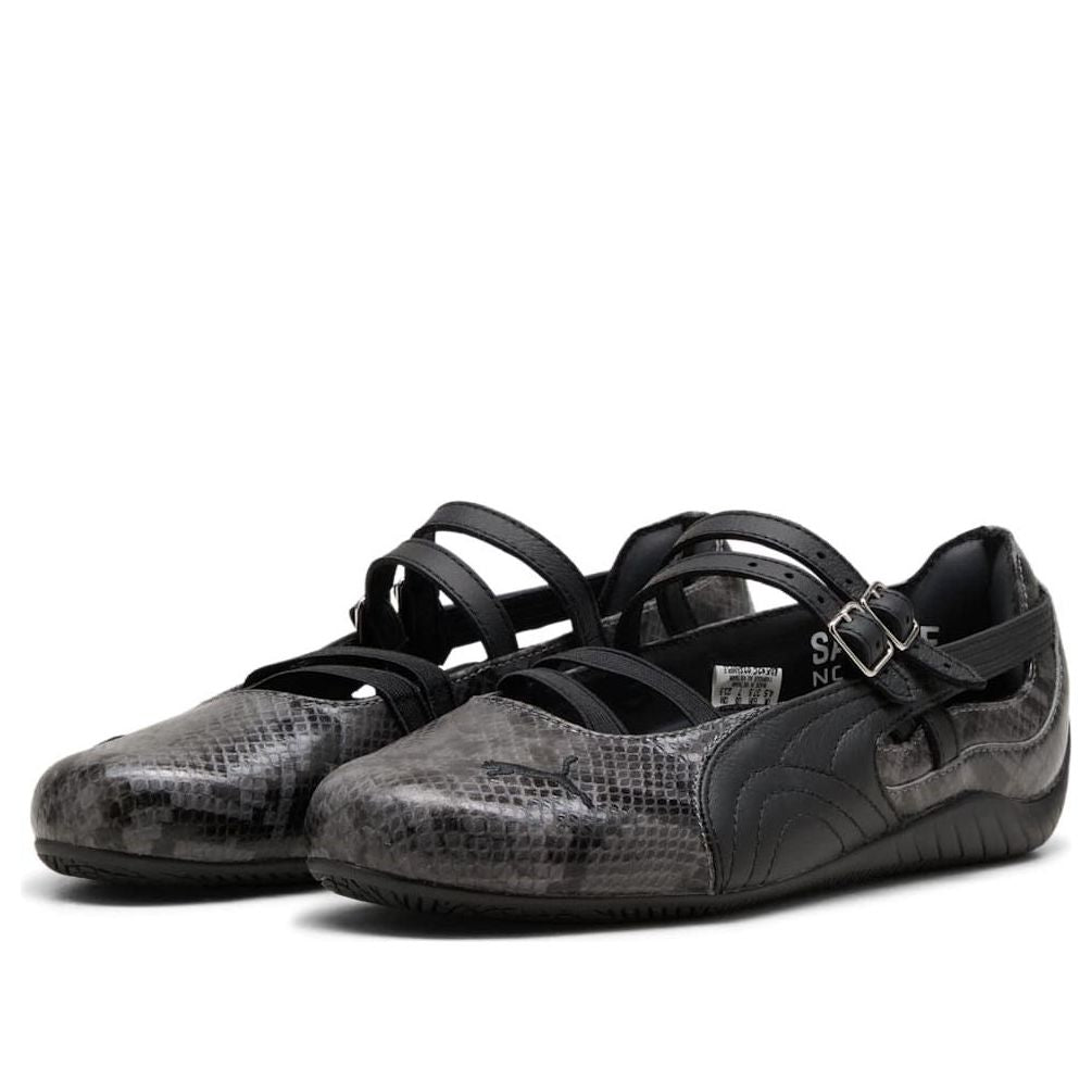 (WMNS) PUMA Speedcat Ballet Snake 'Cool Dark Gray Black' 405326-02