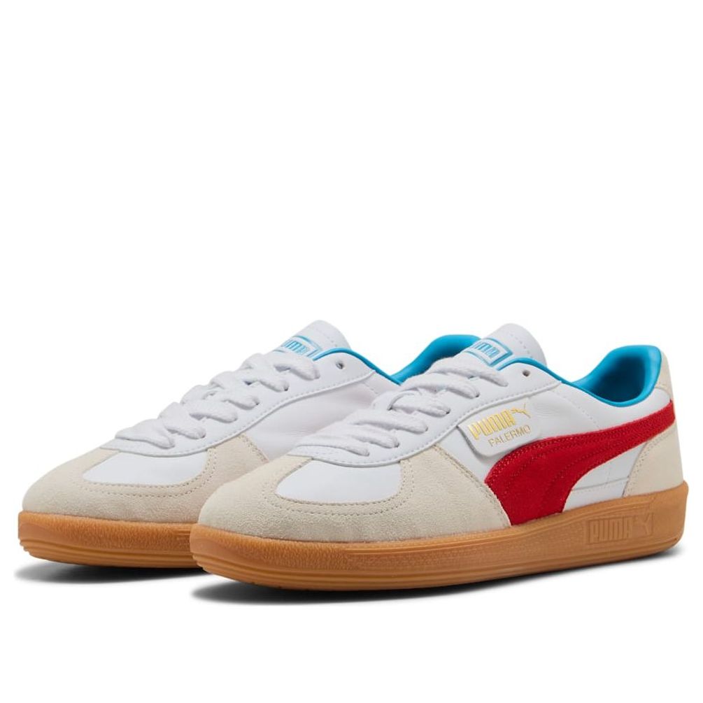PUMA Palermo Leather 'PUMA White For All Time Red' 396464-21