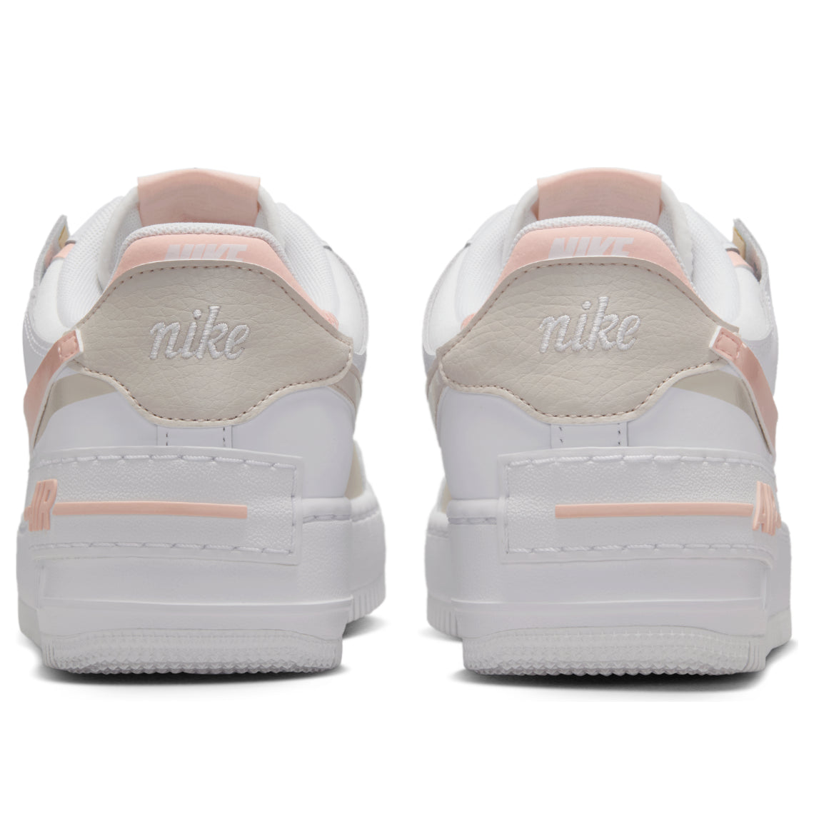 (WMNS) Nike Air Force 1 Shadow 'White Washed Coral' CI0919-121