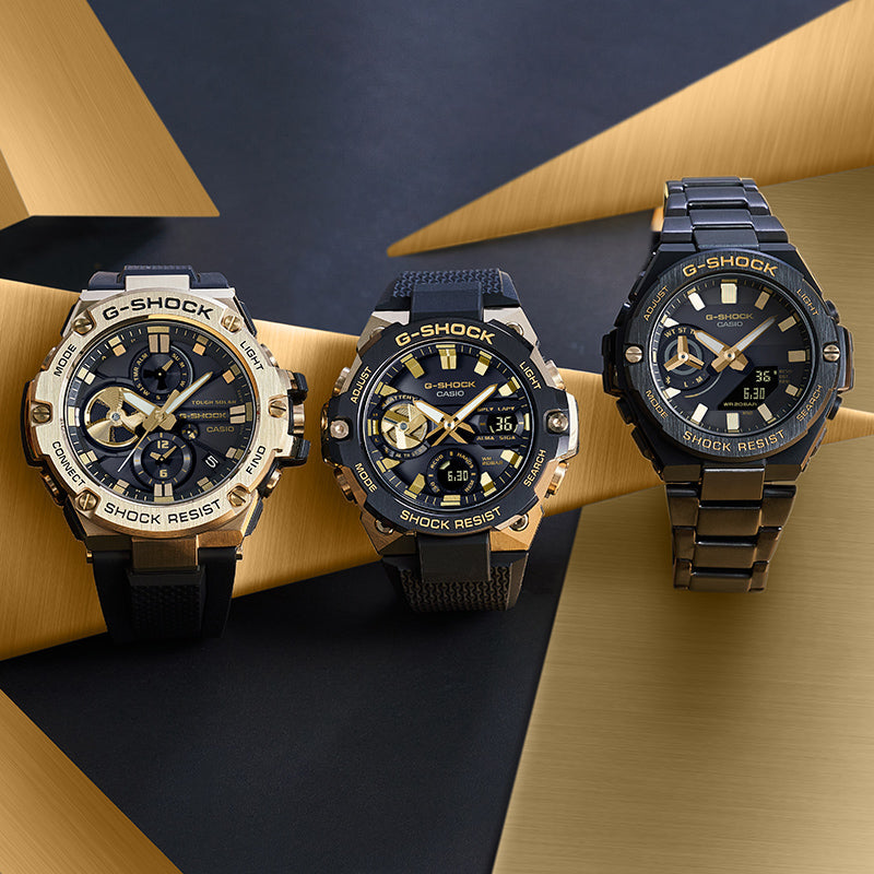 CASIO G-Shock G-Steel 'Black Gold' GST-B400GB-1A9PFT