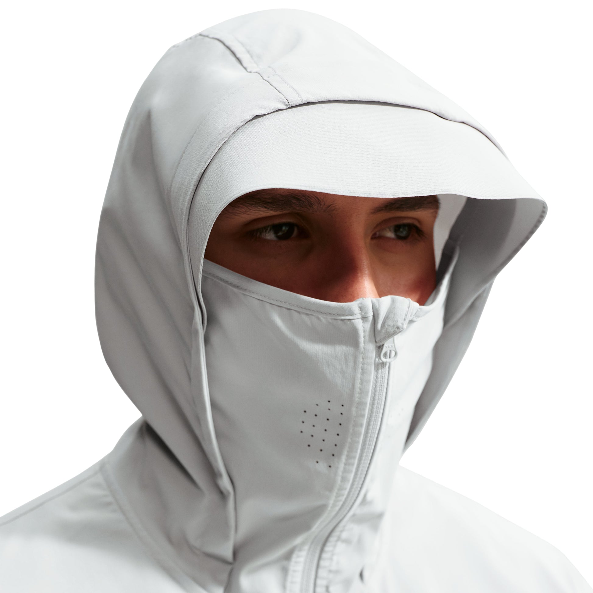 Nike Tech Helios Dri-FIT Shell Jacket 'Grey Fog Off White Black' IF0903-097