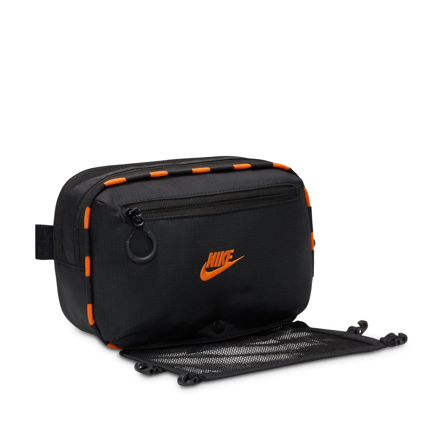 Nike 4L Hayward Patrol Crossbody Bag 'Black Safety Orange' HJ8229-010