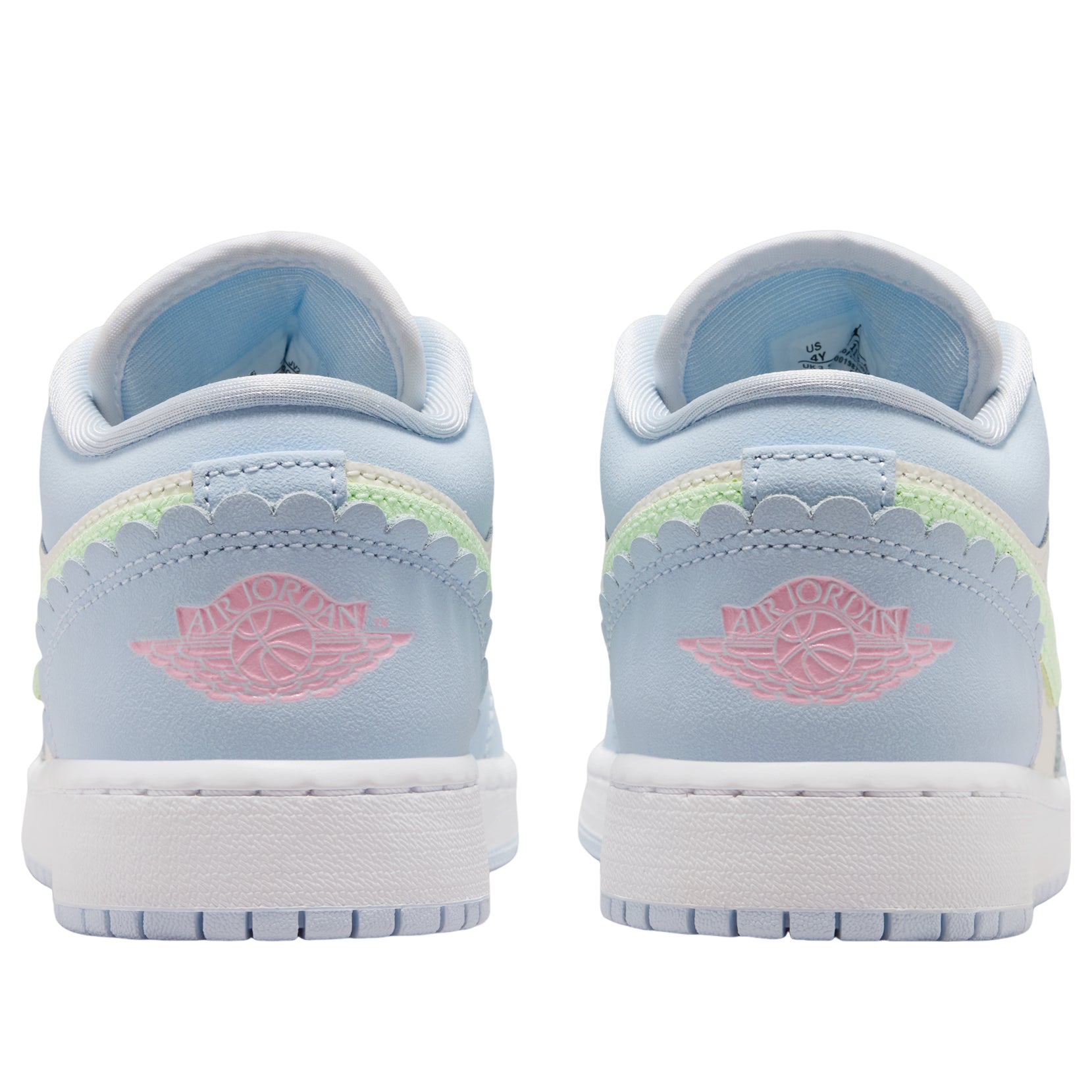 (GS) Jordan 1 Low SE 'Half Blue Sail Vapor Green' IB7113-403