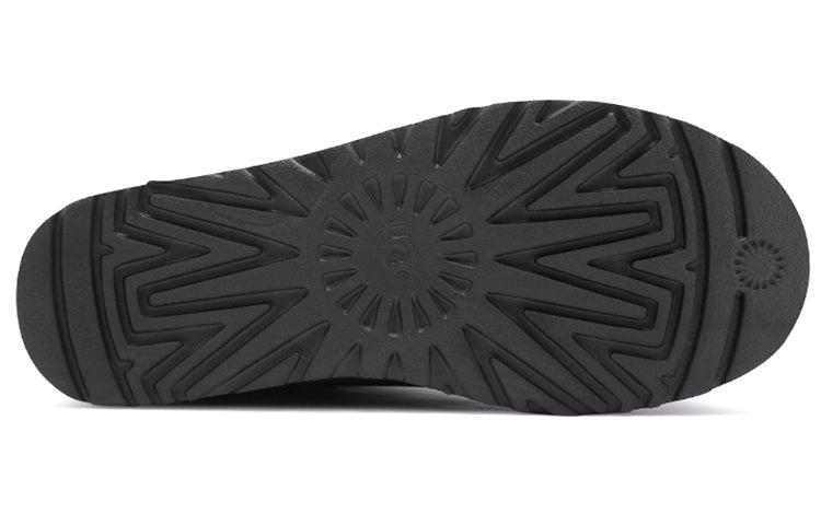 (WMNS) UGG Classic Short Sparkle Graffiti 1107035-BLK