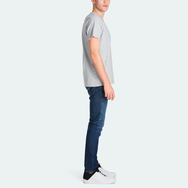 Men's Levis Round Neck Short Sleeve Gray 17164-0015