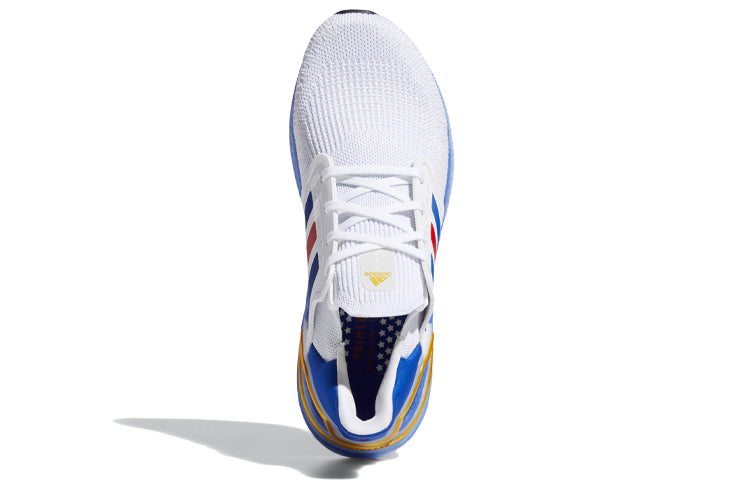 adidas Ultra Boost 20 'White Royal Blue Red' FY9039