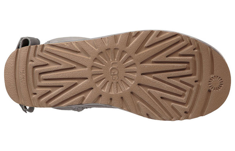 (WMNS) UGG Satin Bow Mini 'Grey' 1098081-ELP