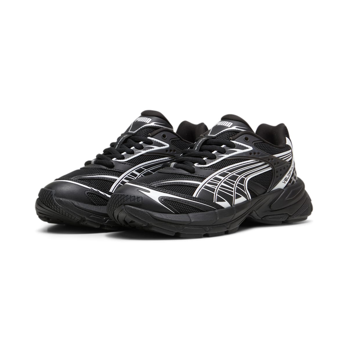 PUMA Velophasis Always On 'Black Silver' 395908-02