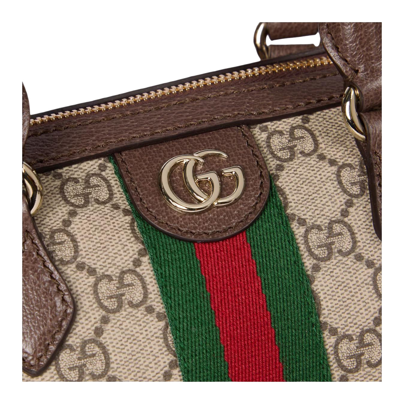 (WMNS) Gucci Ophidia Medium Boston Bag 'Beige Dark Brown' 836825-FAE0J-9867