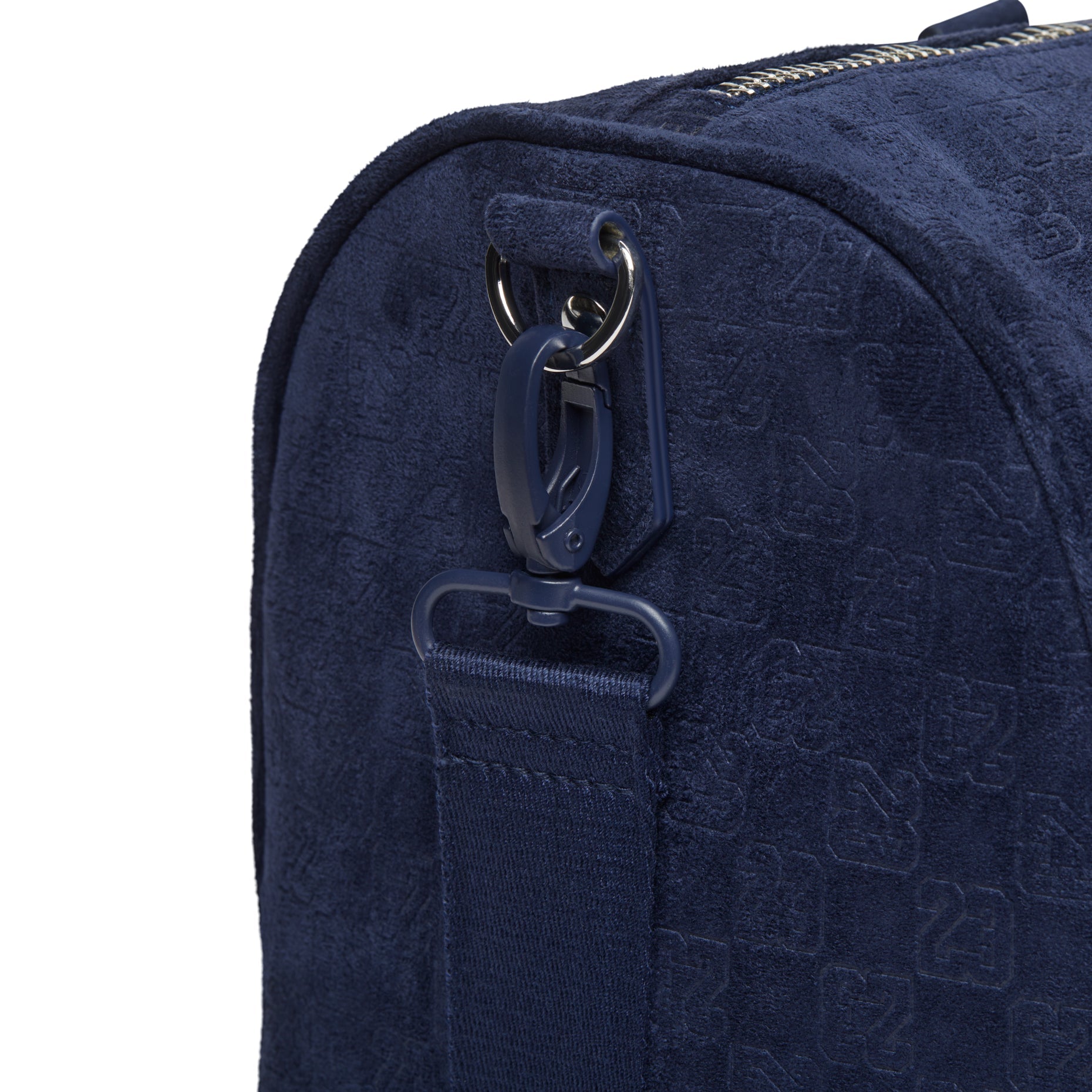 Jordan Suede Monogram Duffel 25L 'Midnight Navy' IQ5742-410