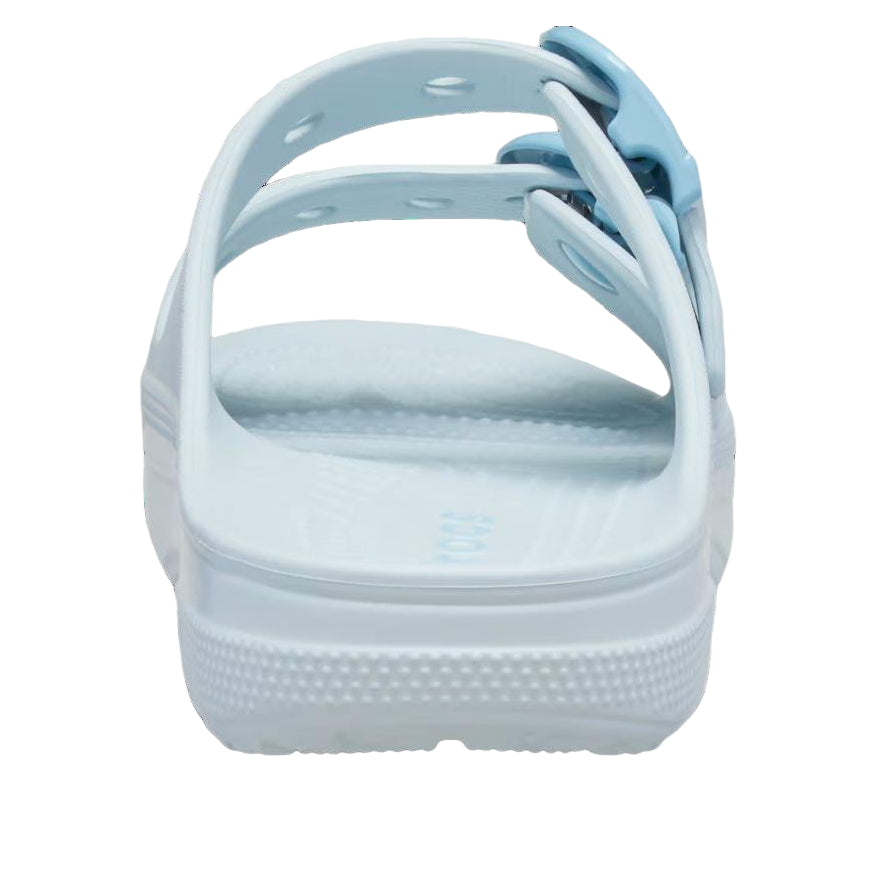 (WMNS) Crocs Saturday Enamel Buckle Sandal 'Vapor Ice' 212867-5EA