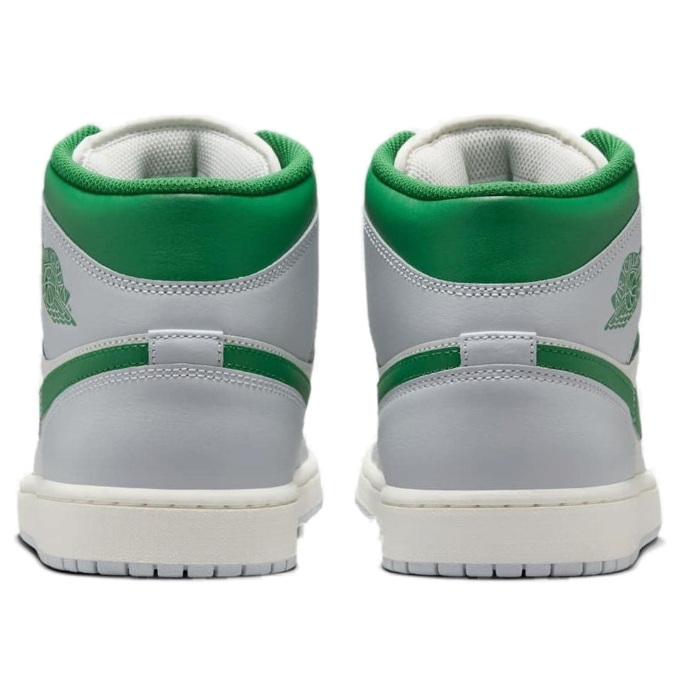 Air Jordan 1 Mid 'Summit White Lucky Green' DQ8426-142