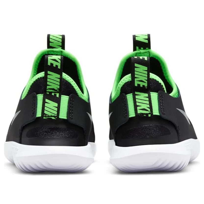 (PS) Nike Flex Runner 'Black Green White' AT4663-020