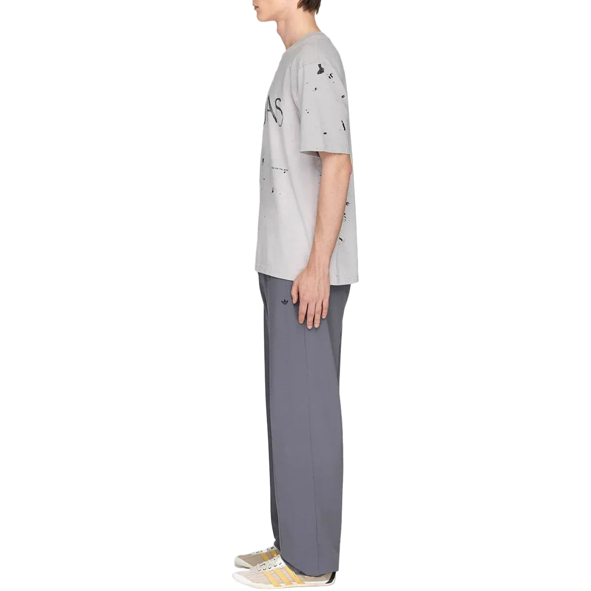 adidas x SFTM 007 Short-Sleeve T-Shirt Asia Sizing 'Grey Two' KS1342