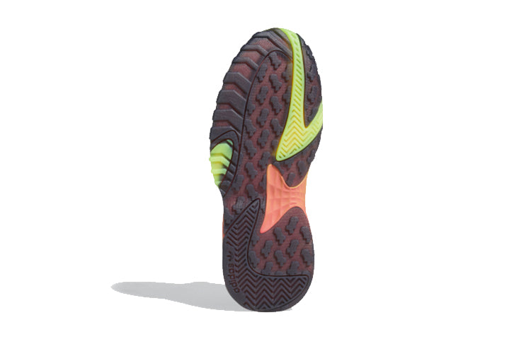 (GS) adidas Streetball J 'Black Yellow Pink' EF9606