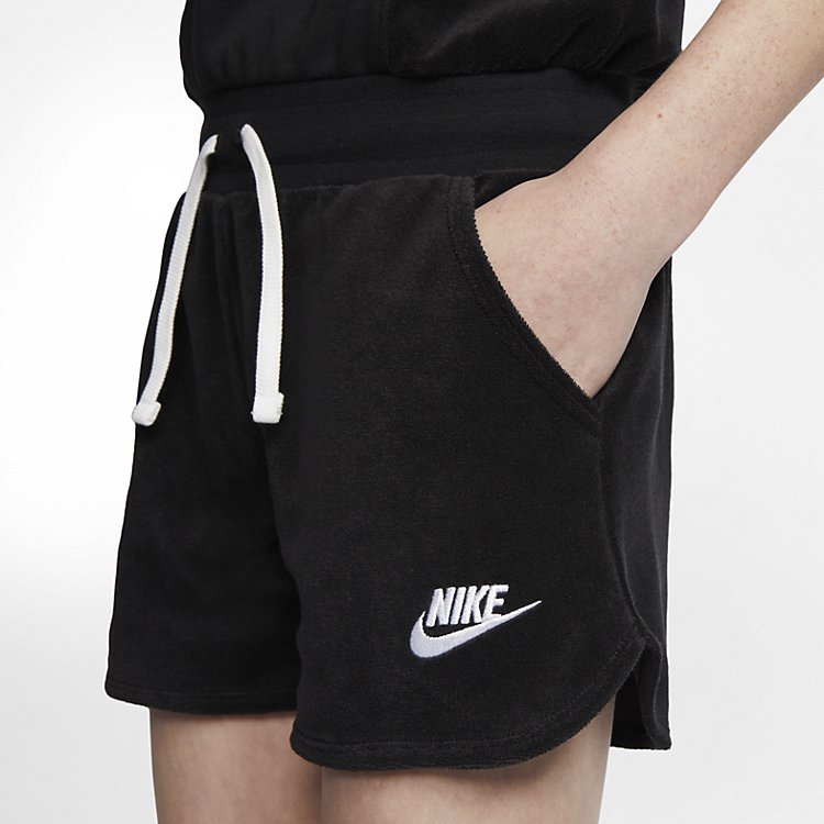 (GS) G Nike Sportswear HERITAGE ROMPER Black CJ7543-010