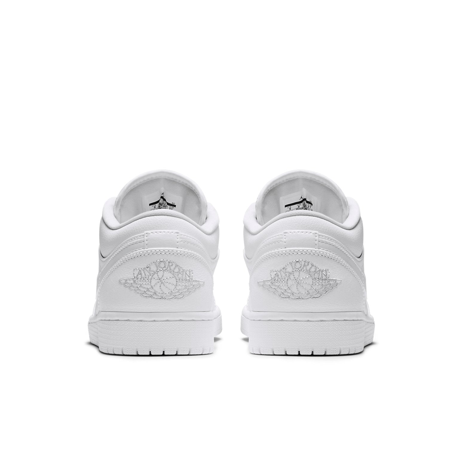 Air Jordan 1 Retro Low 'White Metallic Silver' 553558-105