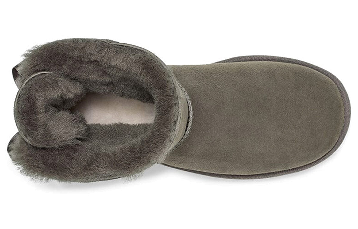 (WMNS) UGG Mini Bailey Bow II 'Khaki ' 1016501-ESPRY