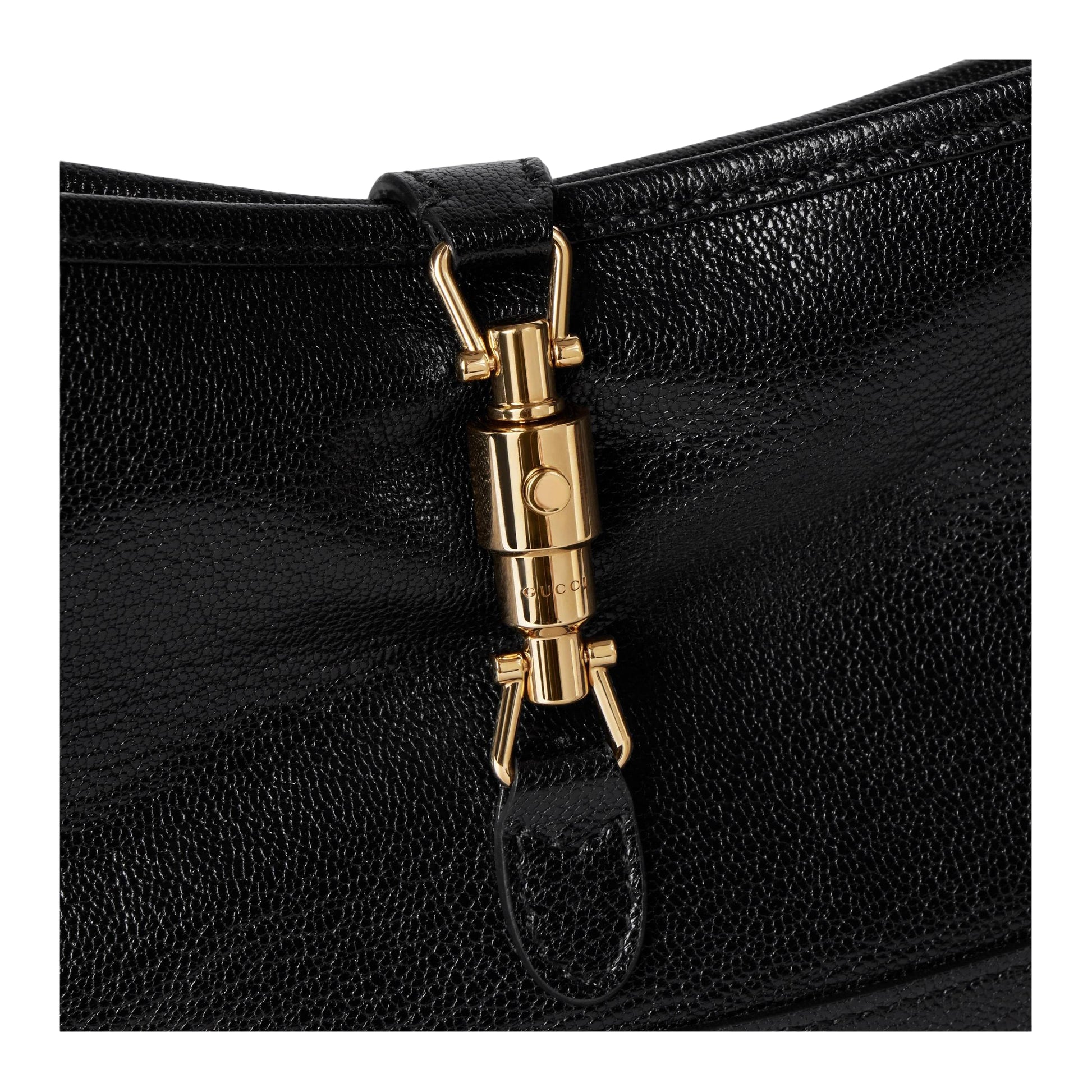 (WMNS) Gucci Jackie Slim Medium Shoulder Bag 'Black' 863137-AAGDJ-1000