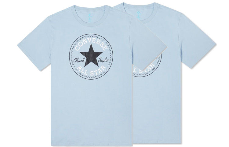 Converse Chuck Patch T-Shirt Asia Sizing 'Armory Blue' 10007887-A58