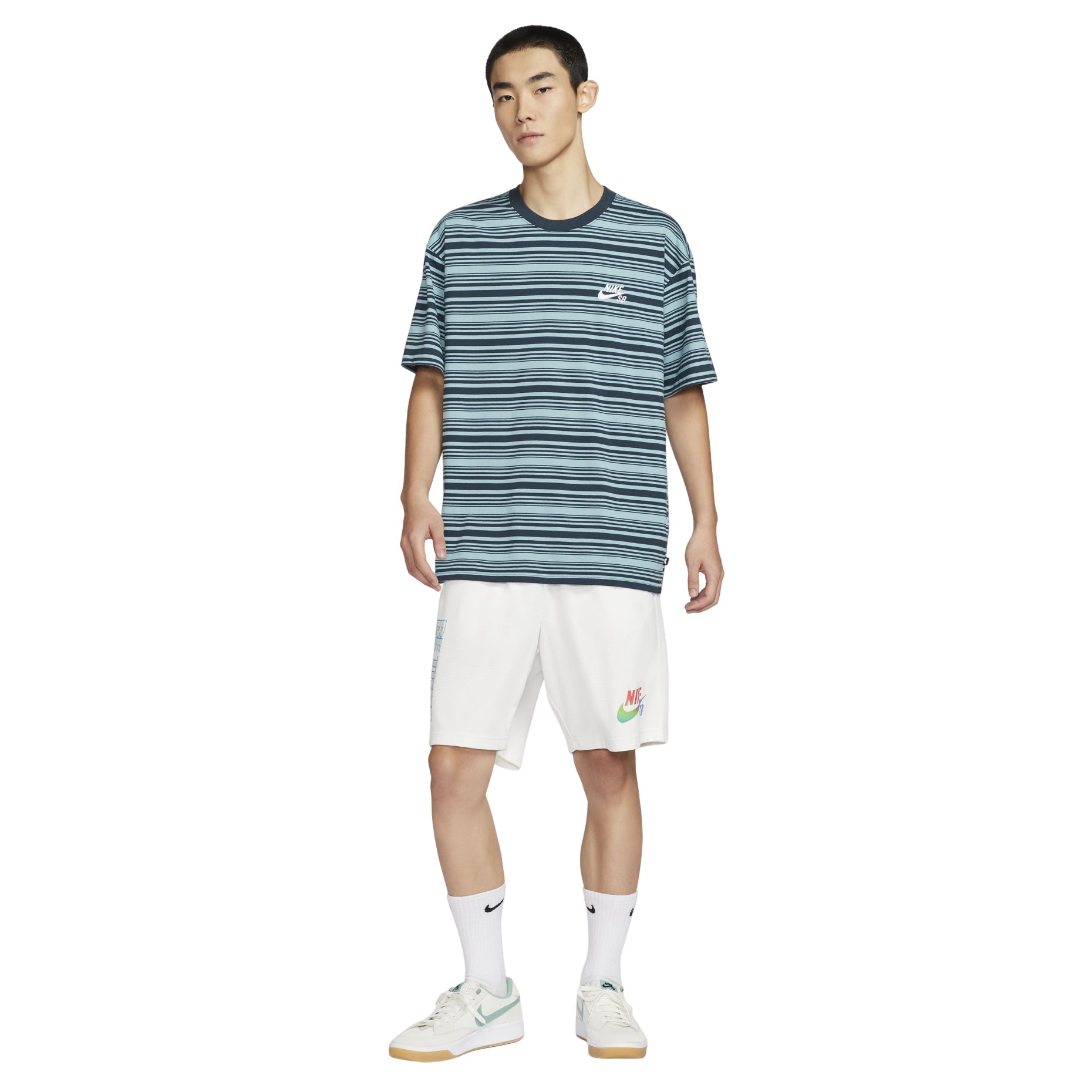 Nike SB Max90 Skate T-shirt Asia Sizing 'Denim Turquoise' FQ3712-464
