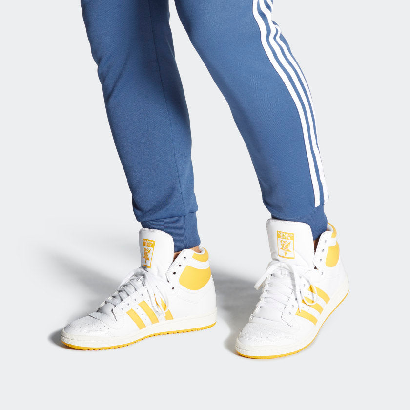 adidas Top Ten HI 'White Yellow' EF6366