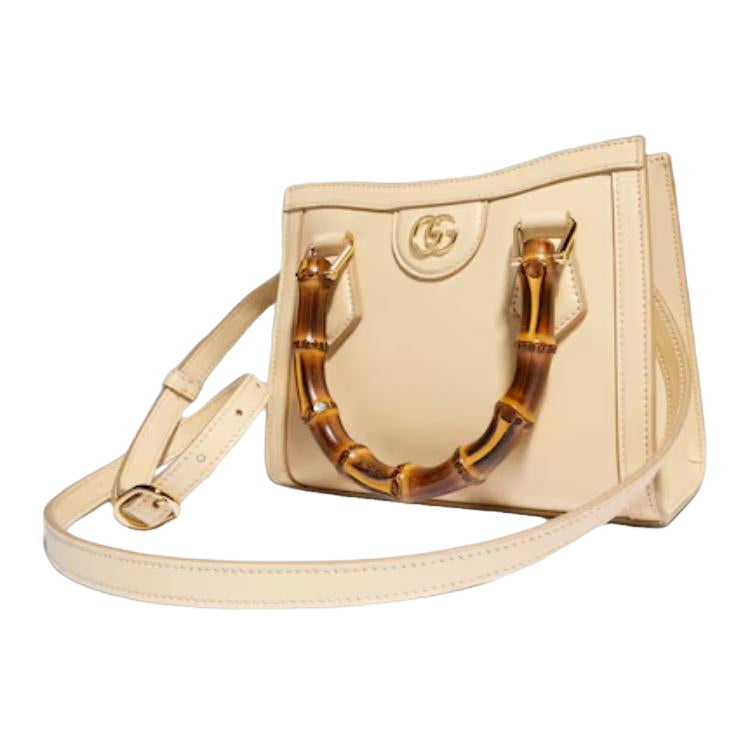 (WMNS) Gucci Diana Small Tote Bag 'Light Yellow' 832936-AAGUH-9342
