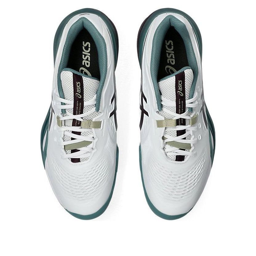 ASICS Gel-Resolution X 2E Wide 'White Dark Aubergine' 1041A487-104