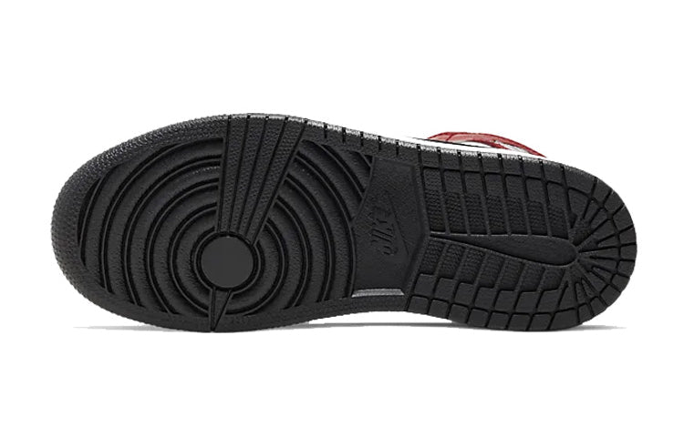 (PS) Air Jordan 1 Mid 'Chicago Black Toe' 640734-069