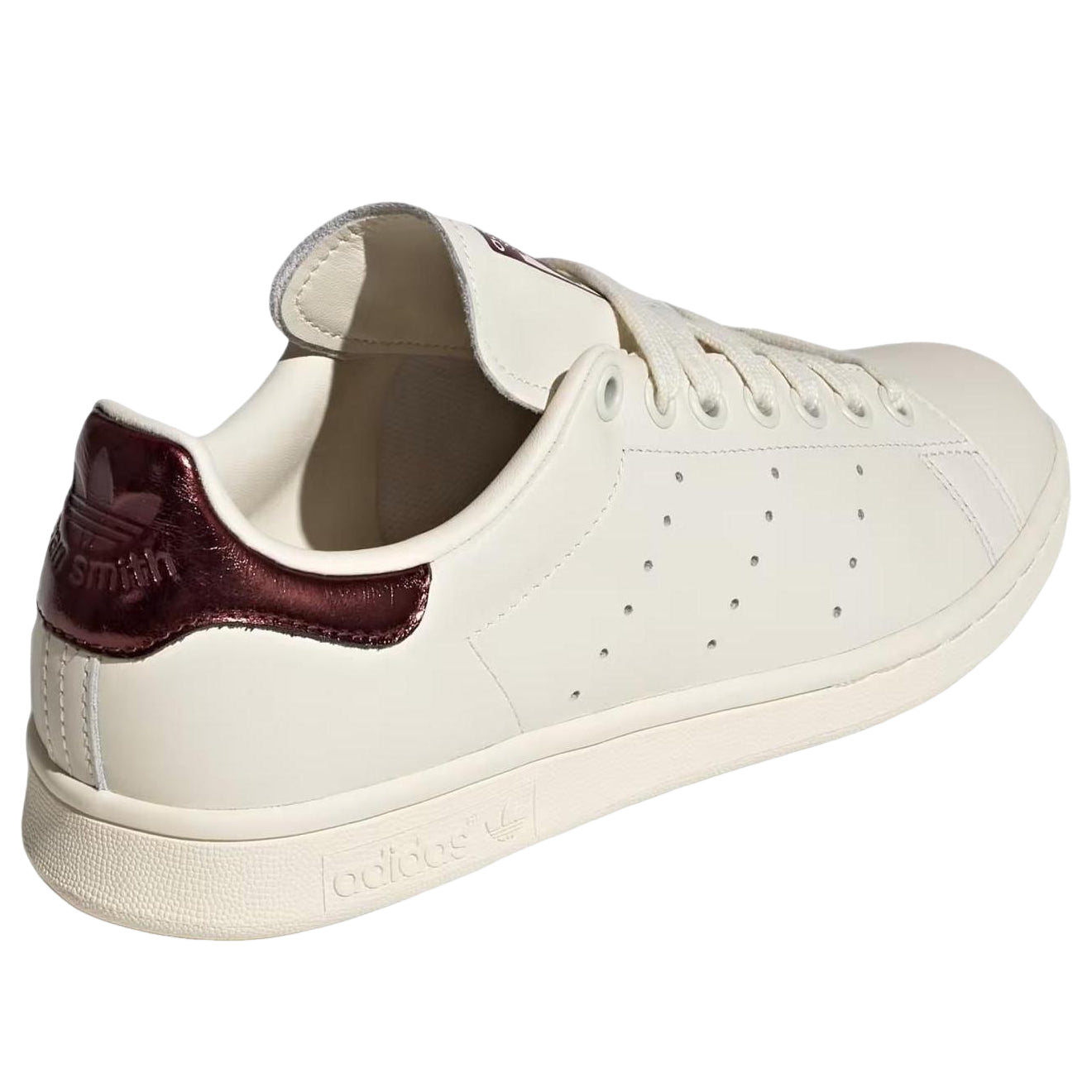 adidas Stan Smith 'Off White Maroon Metallic' LC0525