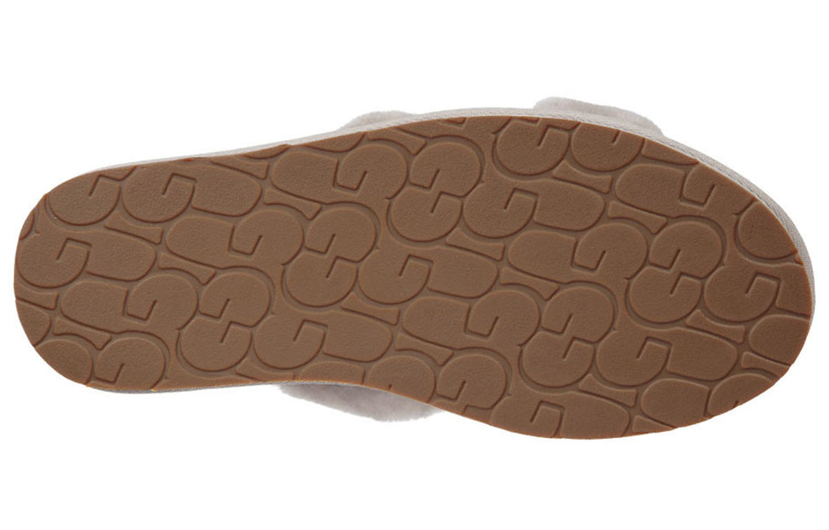 (WMNS) UGG Abela Gray Slippers 1017548-WILL