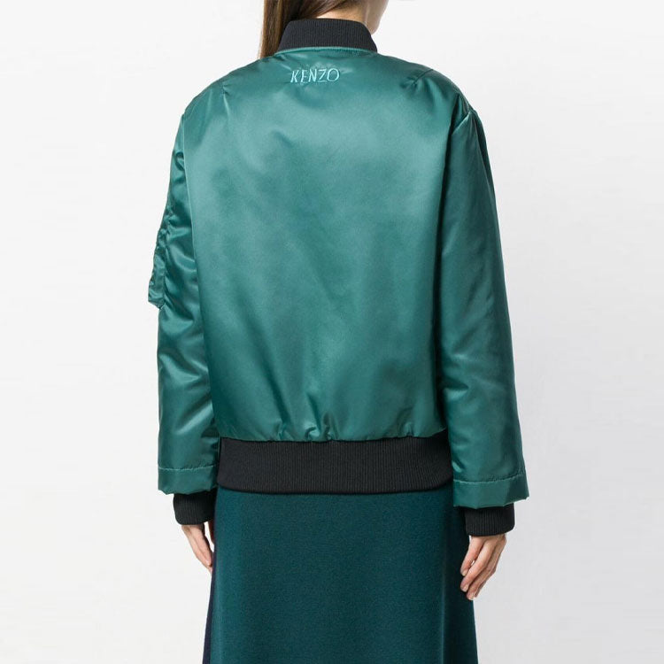 KENZO Zipper Long Sleeves Jacket Green F862BL0815AG-67
