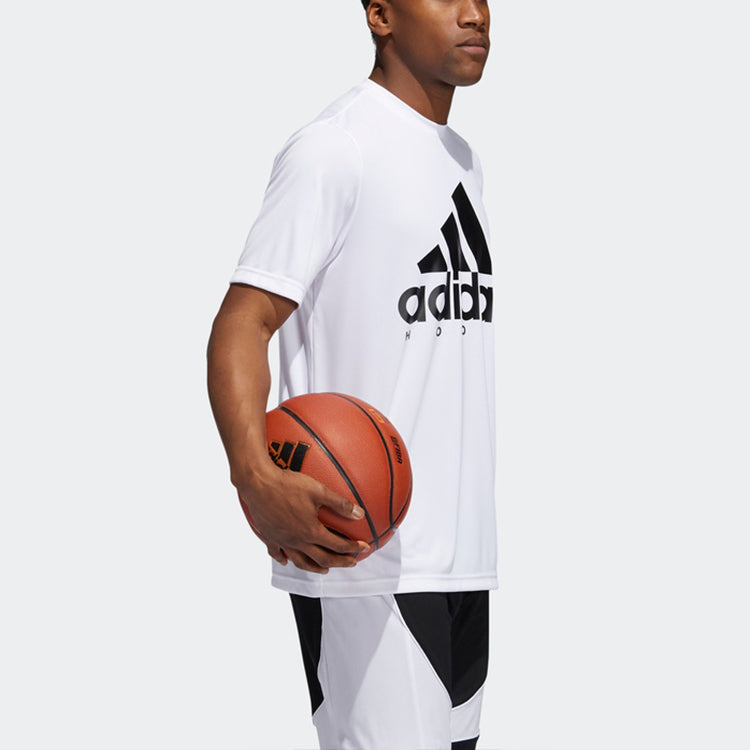 adidas Bos Hoops T-Shirt 'White' GN7264