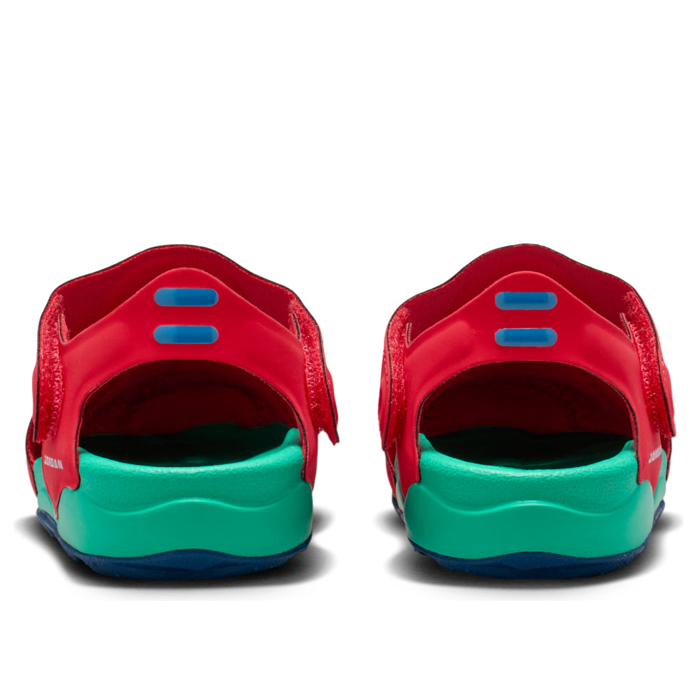 (TD) Jordan OTDR Sandals 'University Red Kinetic Green' HV8553-603
