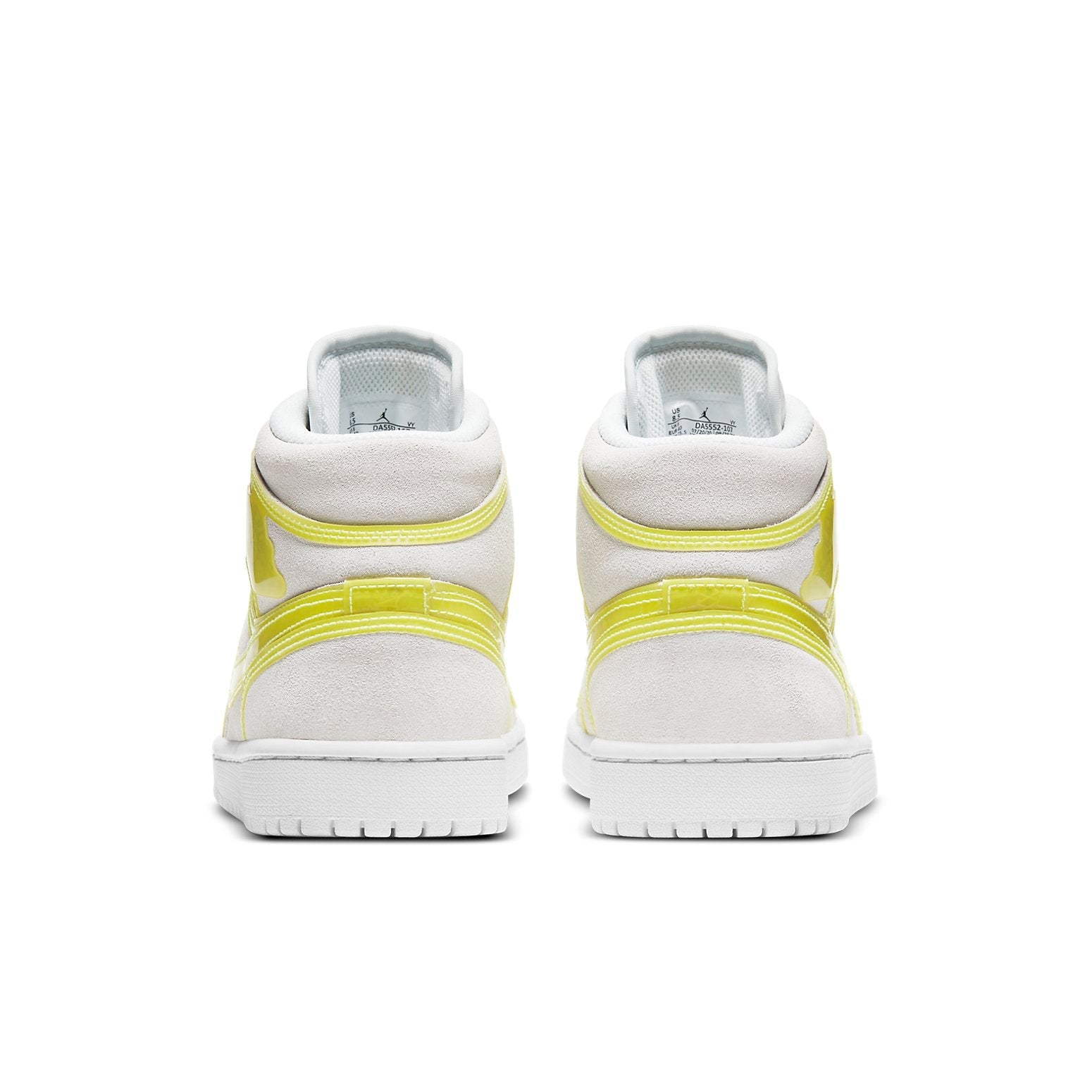 (WMNS) Air Jordan 1 Mid LX 'Off White Opti Yellow' DA5552-107