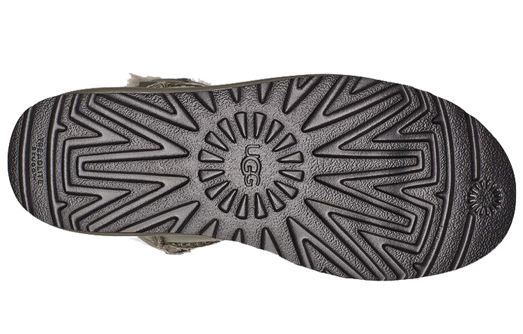 (WMNS) UGG Mini Bailey Logo Strap 'Army Green' 1123623-UMSW