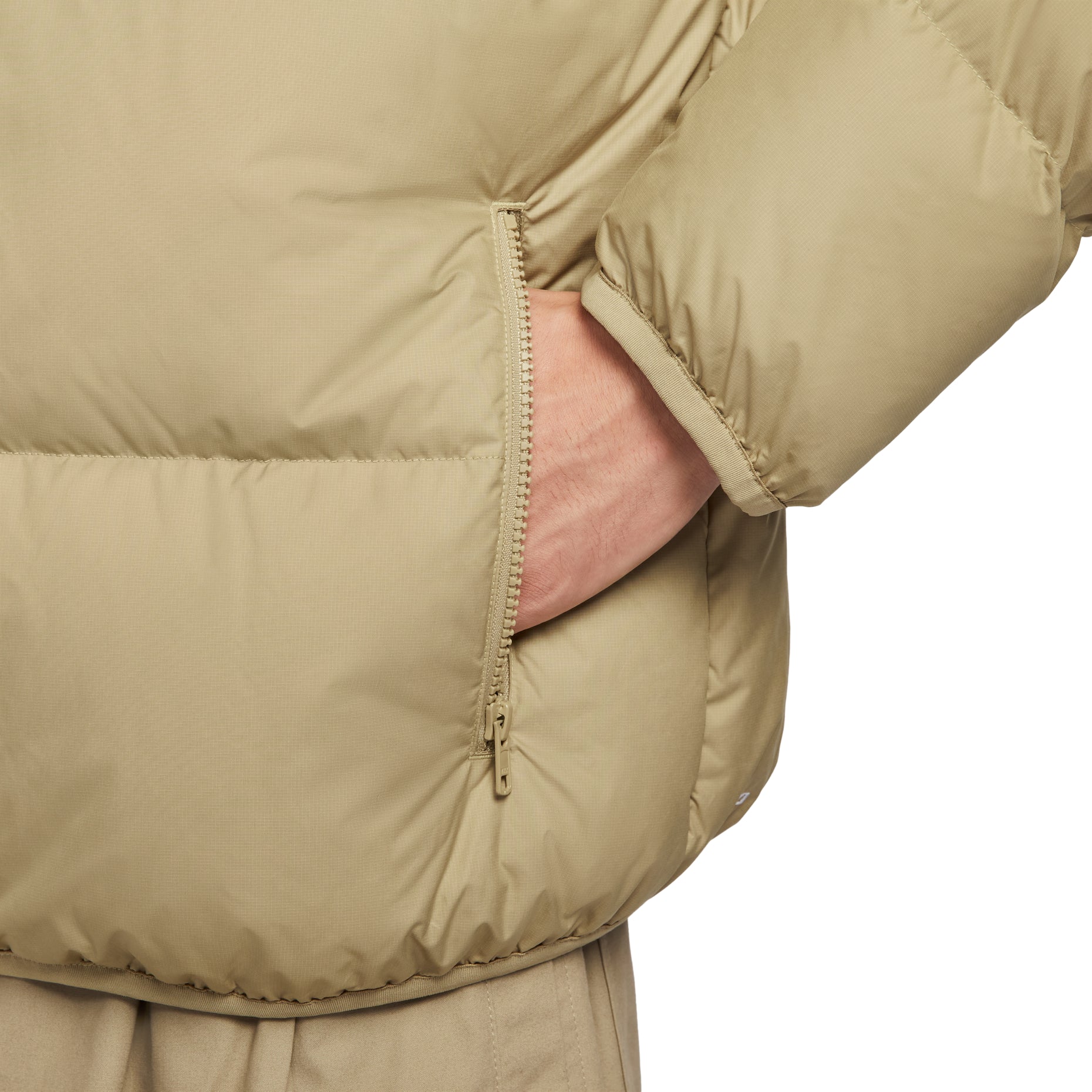 Nike Sportswear Club Therma-FIT Puffer Jacket 'Parachute Beige White' IB2976-297