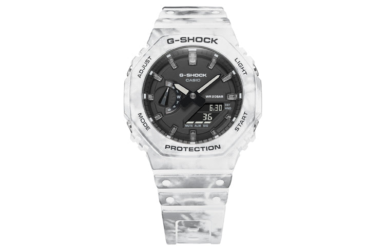 CASIO G-Shock Analog-Digital 'White' GAE-2100GC-7APR